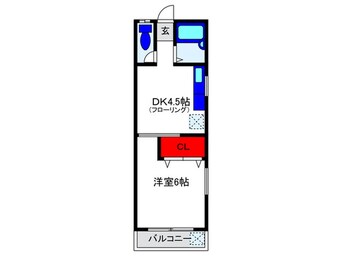 間取図 コンフォ－トⅡ