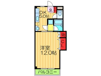 間取図 三熊渚南ハイツ