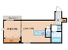 TRICERA Court 1LDKの間取り