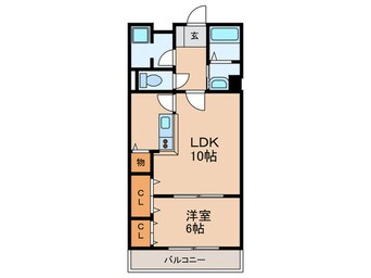 間取図 プリンスコート新高