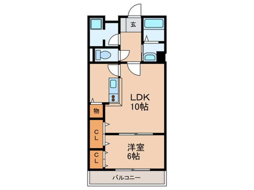 間取図 プリンスコート新高