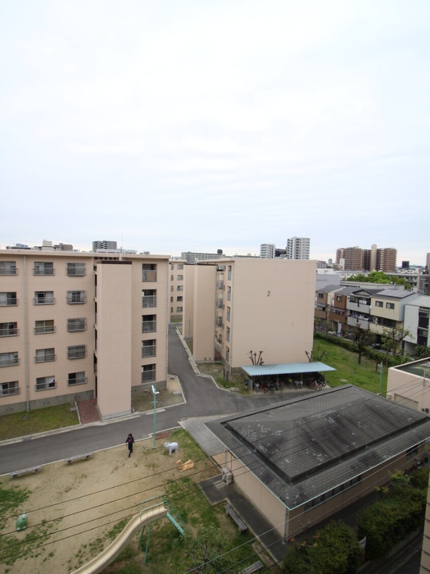 室内からの展望 プリンスコート新高