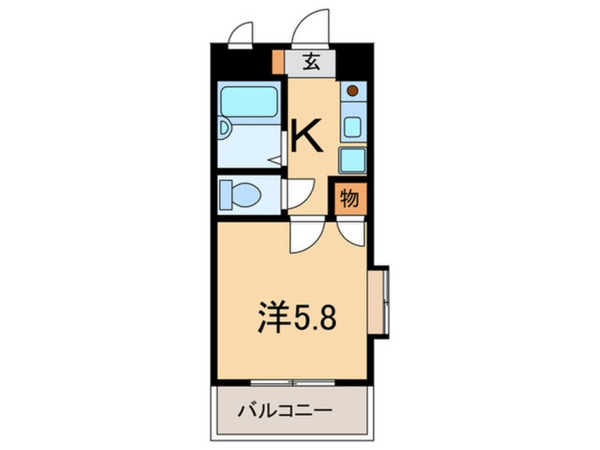 間取図 アビリティ塩屋