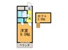 ヨーロピアン３番館 1Kの間取り