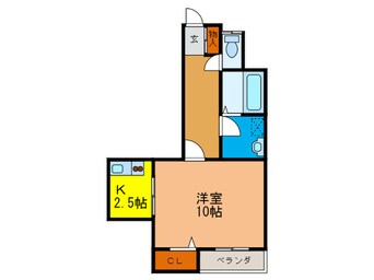 間取図 美園町マンション