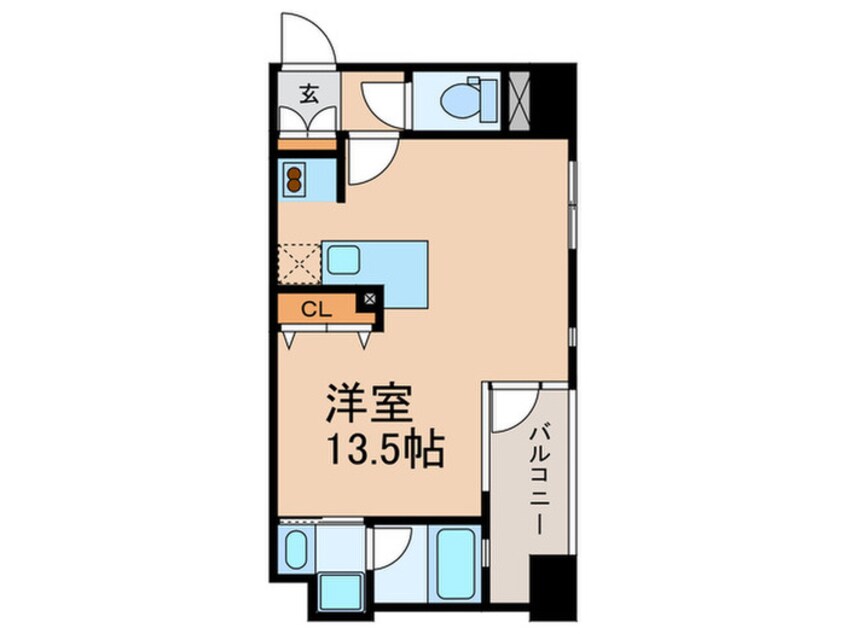 間取図 西天満レジデンス