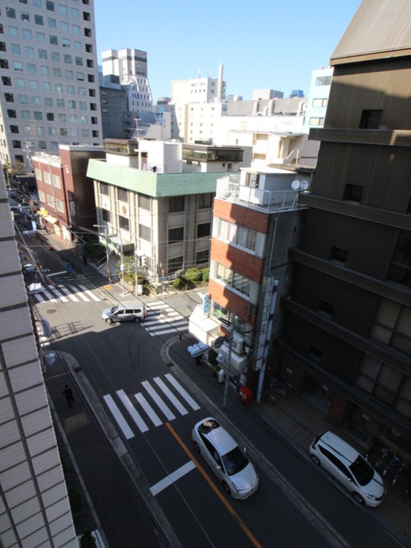室内からの展望 西天満レジデンス