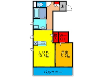間取図 ハピネスレガロ