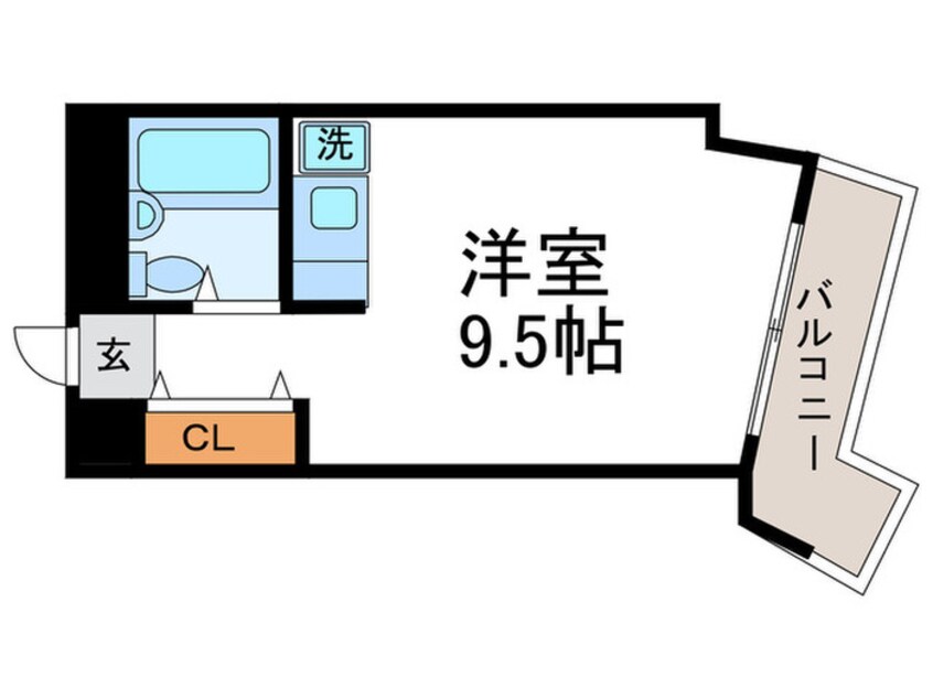 間取図 アベニールアサダ