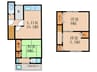 下森本46-14貸家 3LDKの間取り