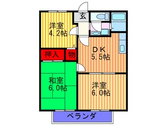 間取図 サンコート・オノ