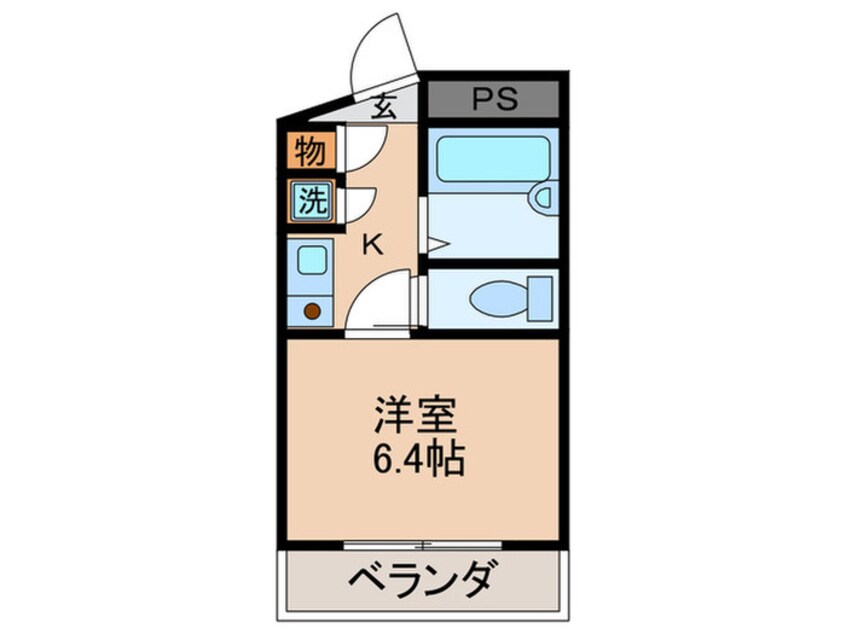 間取図 マナ－ハウス