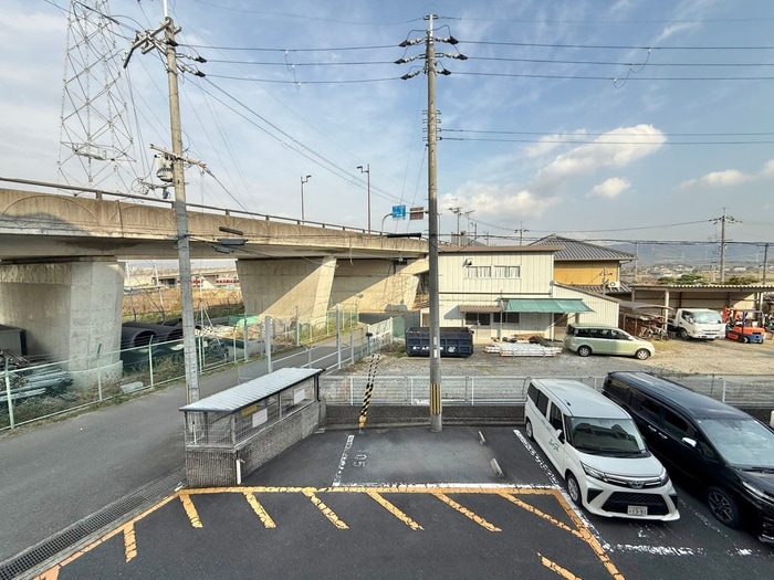 室内からの展望 ハイツ北尾