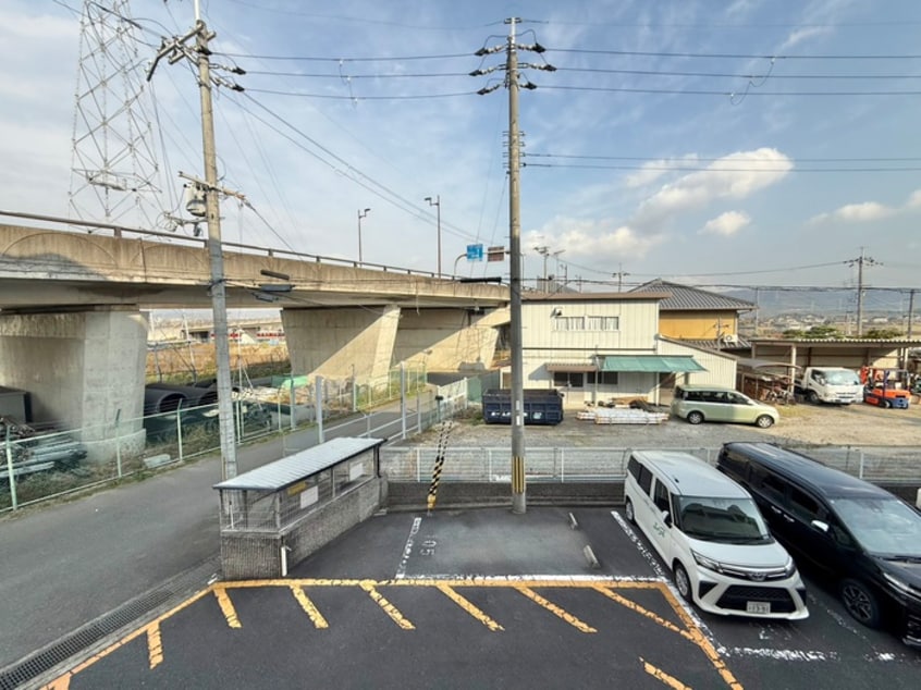 室内からの展望 ハイツ北尾