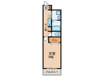 間取図 みおつくし天王寺南