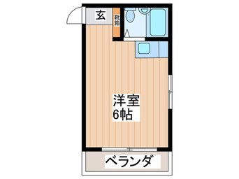 間取図 サニ－ハイツ萱島