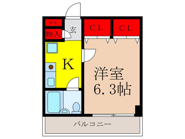 間取り図 ファーストレジデンス岸部