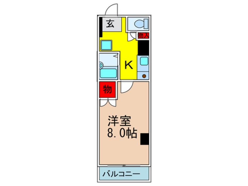 間取図 Gran　Verde　緑地