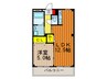 Mezon・do･ange 1LDKの間取り
