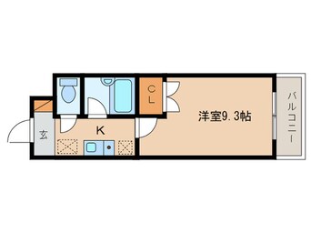 間取図 クレール平井