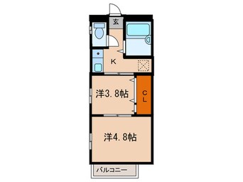 間取図 板宿リッチライフ