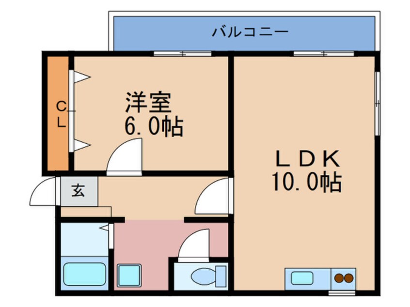 間取図 レジオン福島