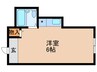 ラハイナ千船 1Rの間取り