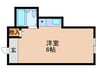 ラハイナ千船 1Rの間取り