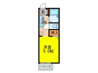 間取図 ル・クレ－ルⅠ