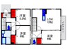 桜の町戸建Ⅰ 3LDKの間取り