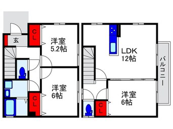 間取図 桜の町戸建Ⅰ