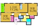 バンブ－Ⅱの間取図