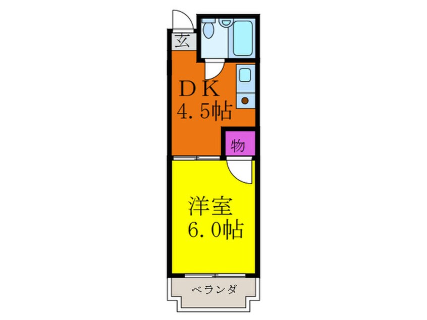 間取図 サン日幸