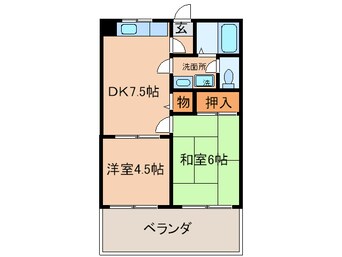 間取図 すずらんハイツ