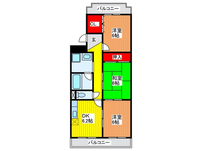 間取り図 マーブル・コート