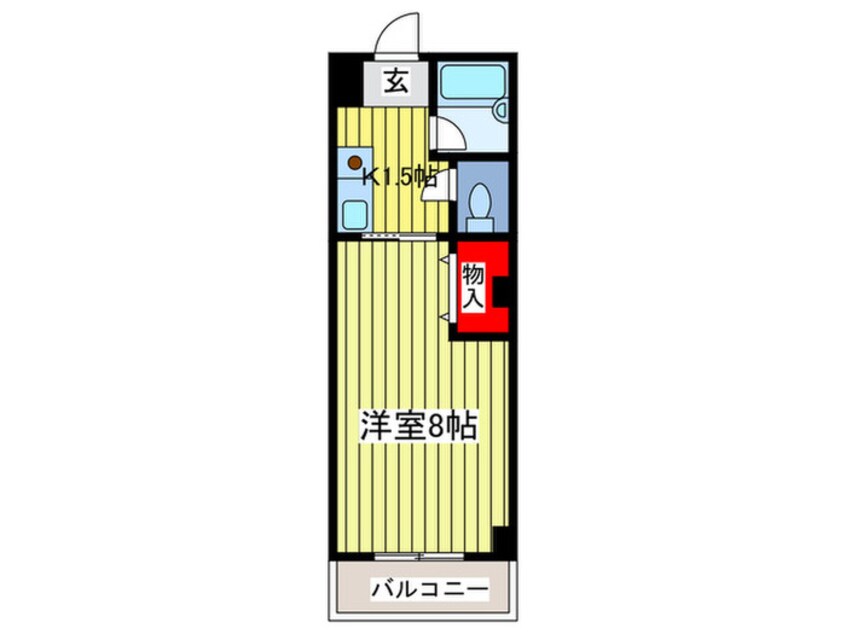 間取図 エムプリス上町