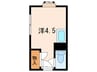 六甲アイビイハウス 1Rの間取り