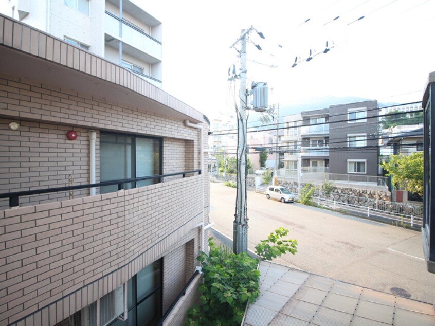 室内からの展望 六甲アイビイハウス