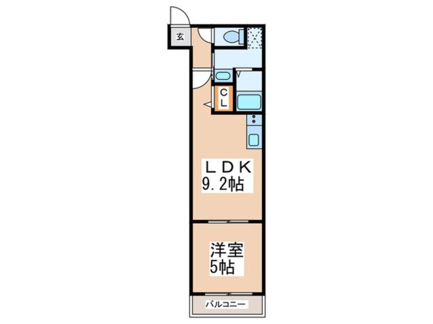 間取図 フジパレス川口