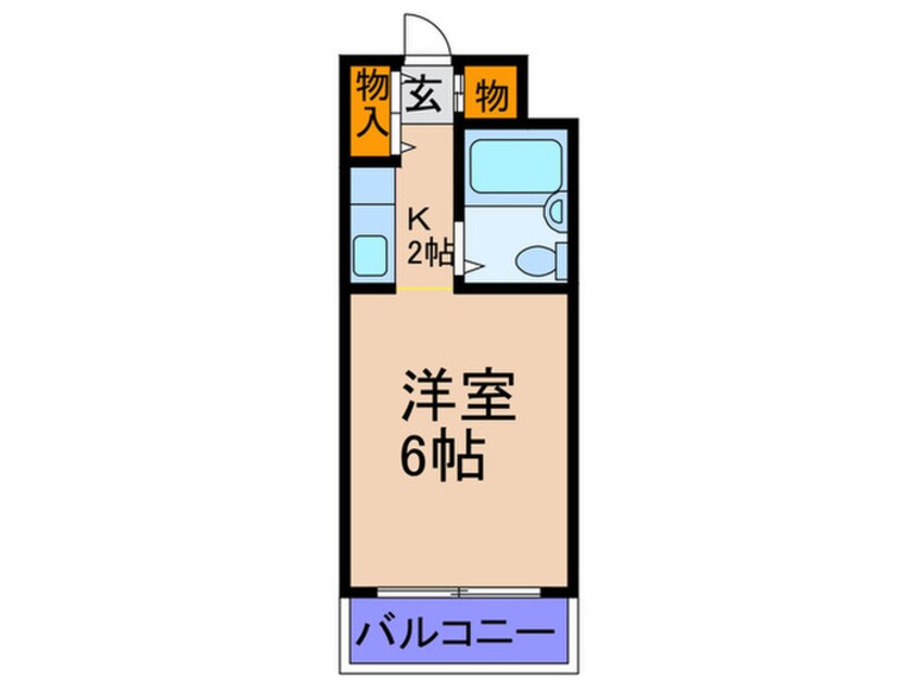 間取図 オーキッド此花