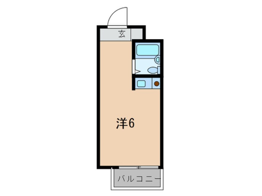 間取図 ダイドーメゾン甲子園口（402）