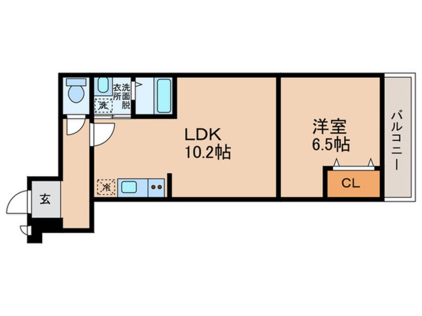 間取図 フジパレスさくら