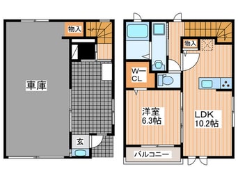 間取図 シエル　プラシードセレノカーサ