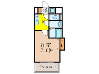 間取図 Luxe新大阪Ⅳ