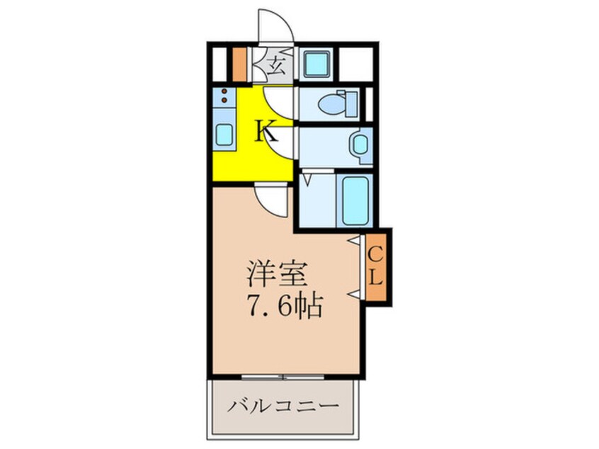 間取図 Luxe新大阪Ⅳ