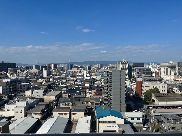 室内からの展望 Luxe新大阪Ⅳ