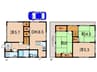 南五葉３丁目貸家 4DKの間取り