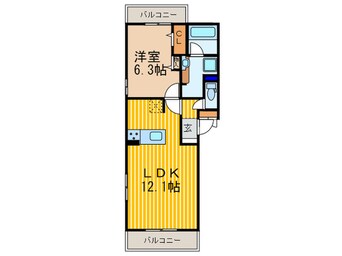 間取図 ル・アミ
