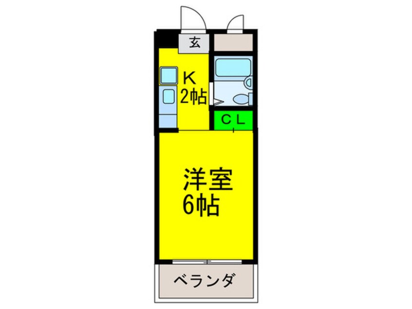 間取図 プラットホーム七道