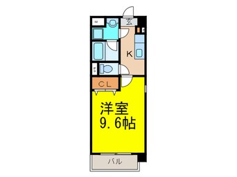 間取図 フロ－ラルエヴァン